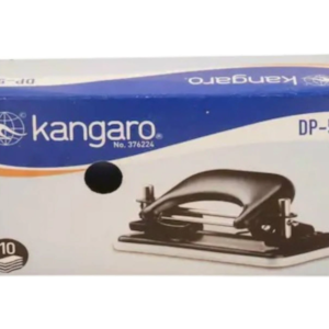 Metal Paper Punch Mini 2-Hole | 10-Sheet Capacity | Removable Chip Tray | Pack of 1 | Color May Vary